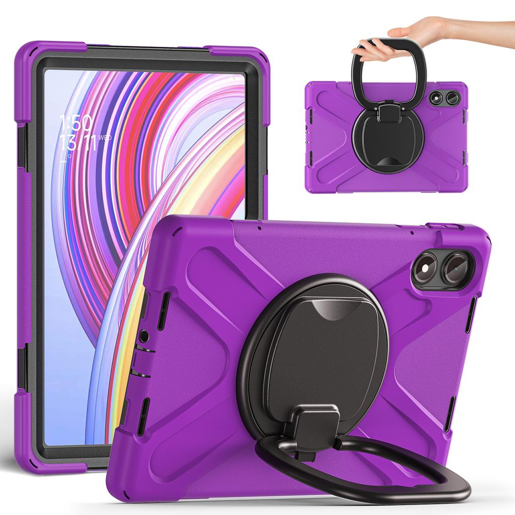 Rugged Soft Silicone Tablet Case for Xiaomi Redmi Pad 2 Pro 12.1 Inch Built In Kickstand Shockproof Kids Cover