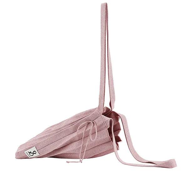 Lucky Pleats Knit M Starry Rose Gold