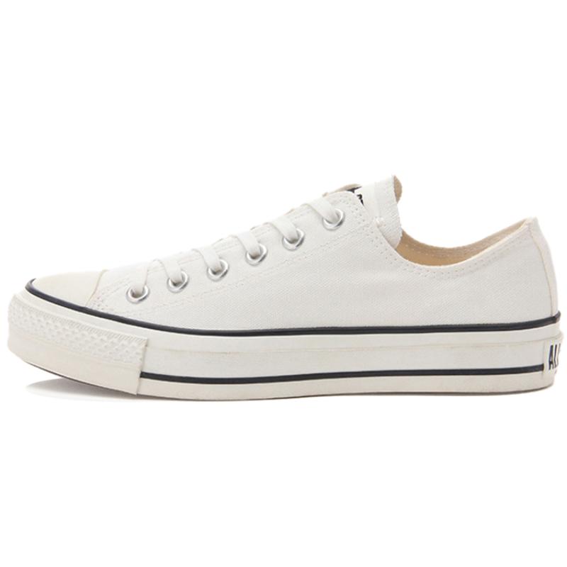 

Converse Chuck Taylor All Star J Ox Comfortable and Versatile Low-Top Espadrilles Unisex White & Black 42