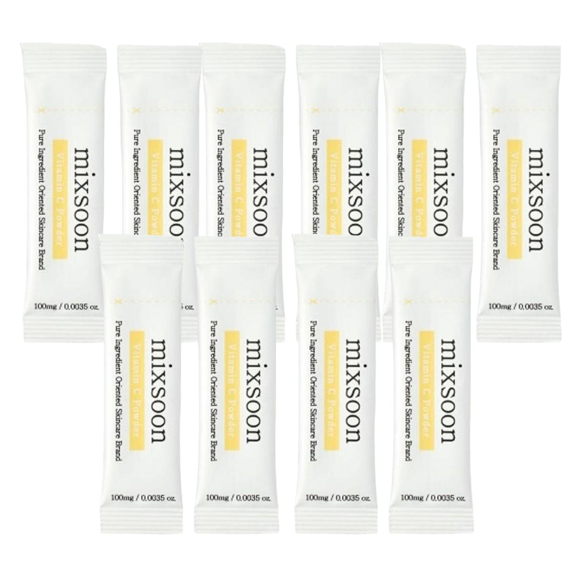 mixsoon Vitamin C Powder 1 Box (100mg x 10ea) Concentrated Brightening Glow Booster