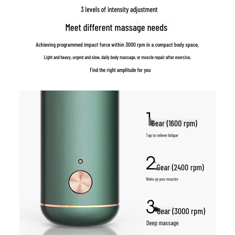 YESOUL Mini Muscle Massage Gun CN plug (adapter included)