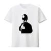 Mens Banksy Rude Policeman Copper Graffiti Art T Shirt Streetwear Fashion Vintage Washed Versatile Homme Casual Streetwear