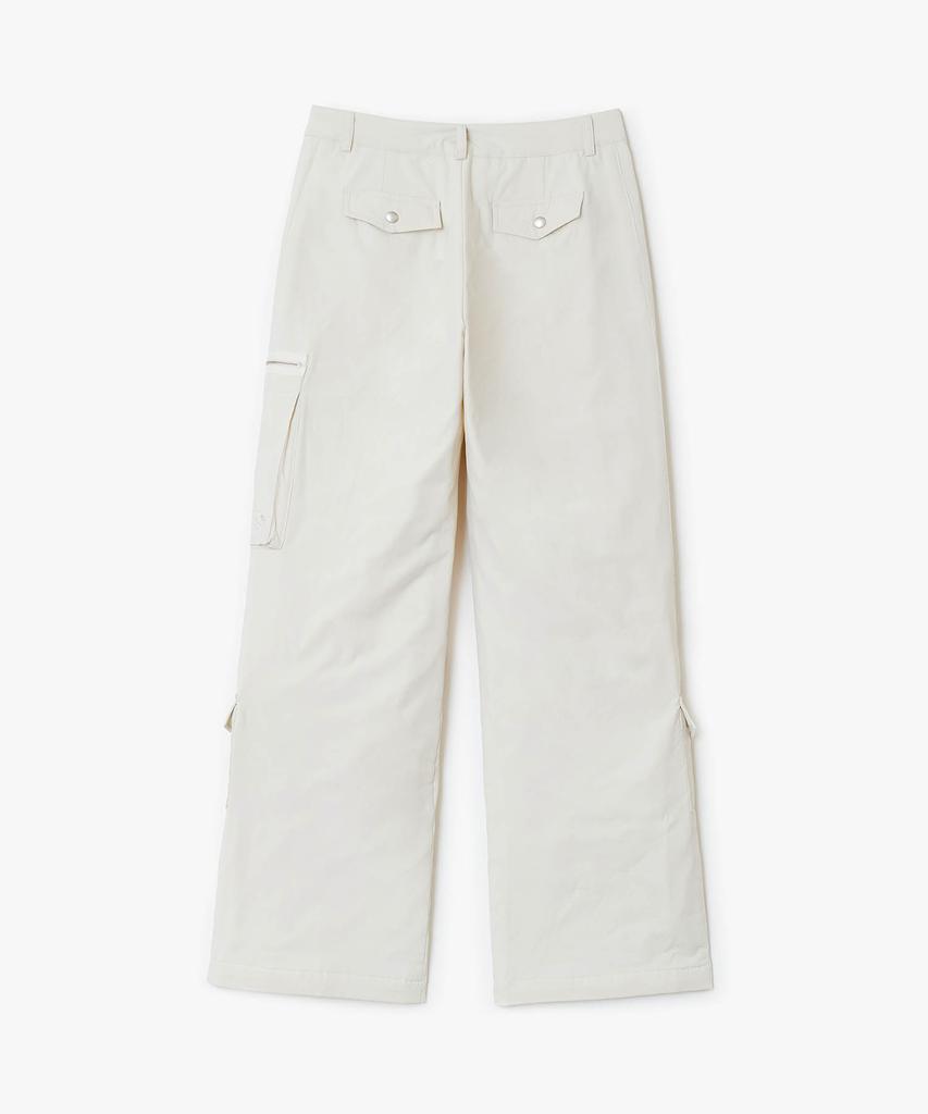 SUNBURNPROJECT Padded Cargo Pants, Cream
