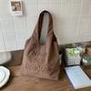 Simple Letter Embroidery Shoulder Bags for Women Large Capacity Ladies Lightweight Nyl Tote Bag Casual Female Vest Handbags
