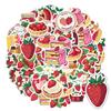 35pcs-50pcs Playful Fruits Stickers Cartoon Animals Teacher Reward Stickers Stickers For Guitar DIY Skateboard Laptop
