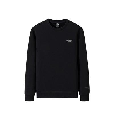 Anta Training Series Round Neck Fashion Pullover Comfortable Simple Sports Sweatshirt Men Sweatshirt 152547726N-3