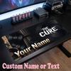 The Cure Customized Name Text Mouse Pad, Large Desk Mouse Mat Personalized Home Office Present
