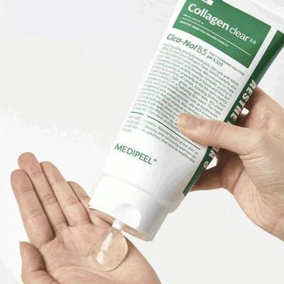 Green Cica Collagen Clear 2.0 300ml, Makeup Remover, Deep Cleansing, Moisturizing, Korean Cosmetics, Kbeauty, Sample
