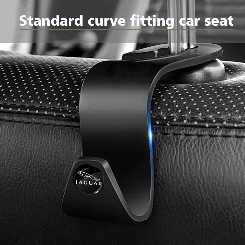 Universal Car Seat Hook Multifunctional Storage Hanger For Jaguar-XE XF XJ XS B99 X-TYPE F-PACE I-PACE E-PACE F-PACE S-TYPE C-TYPE C-X16 C- X75 E-TYPE