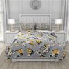 3D Printed Cartoon Style Duvet Cover Kit Ultra-fine Fiber Pillowcase 2024 New Wholesale Cute And Comfortable Animal Kit