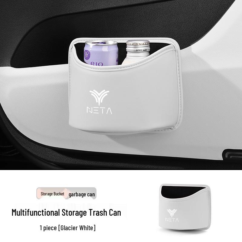 Nezha Car Trash Can & Storage: Fits Seat Back, Door, Holds Umbrella & Cup