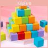 Holzwürfel Puzzle Pädagogisches Mathespielzeug Für Kinder Lernen Und Gehirnentwicklung