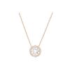 Sprankelend Hart Kristal Ketting Dames ketting Rosé-Goud 5272364