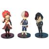 My Hero Academia 9 Pcs Cute Ver. Midoriya All Might Bakugou So Ochaco PVC Action Figure Boku no Hero Gift Doll Modelo 8-10cm