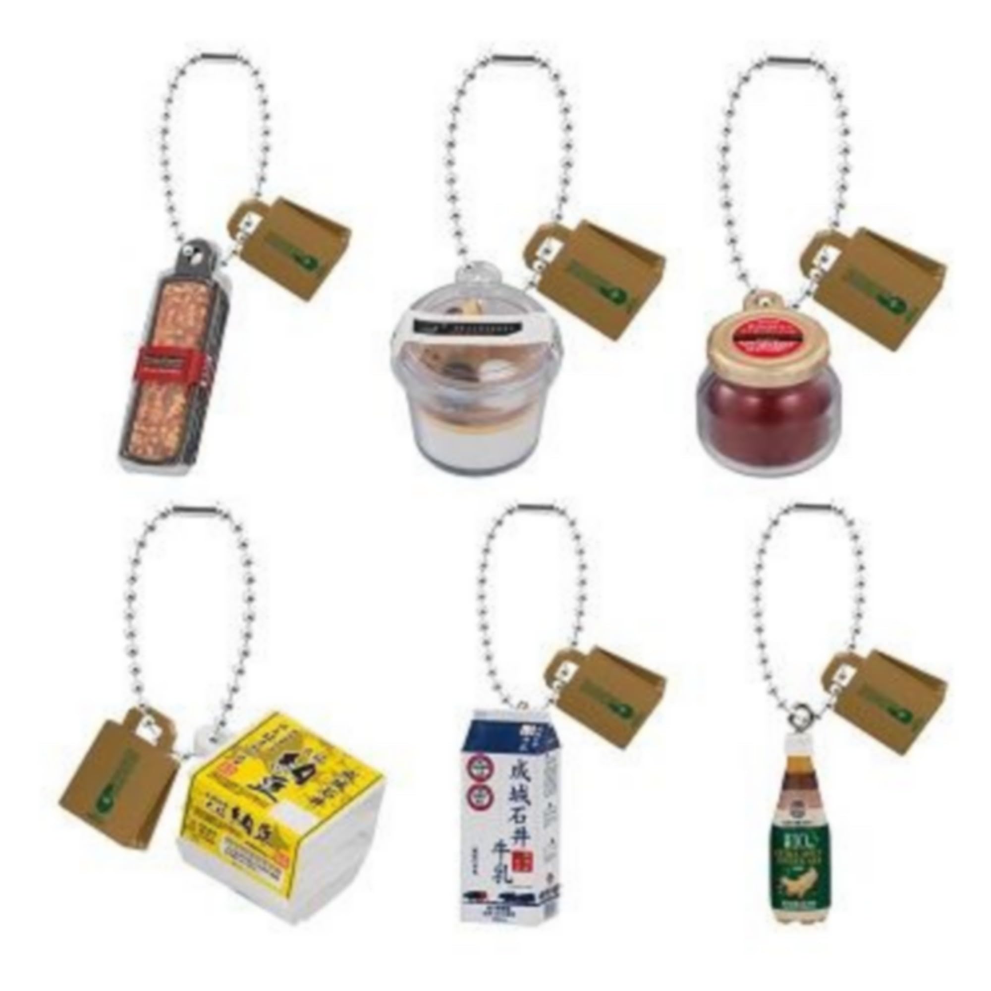 

Seijo Ishii Миниатюрный брелок x 6 видов набор Полный набор Гачапон Капсульная игрушка