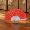 Compact Portable Fans Chinese Style Butterfly Folding Fan, Plastic Ribs Decorative Handheld Hand Held Summer Cooling Party Favors for Men Women