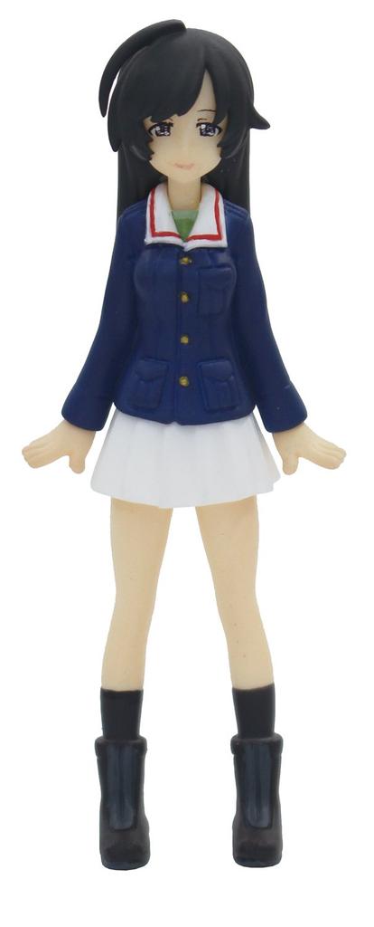 PLATZ Girls Panzer Movie Ankou Team Figure Image PVC & Set, 5-piece Set, 1/35 Scale, Pre-painted Figure, GPFC-1
