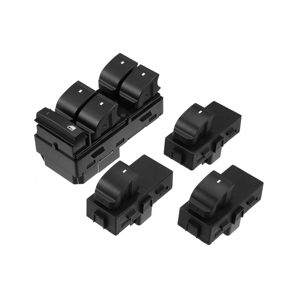 Power Window Switch 20945129 Power Master Window Control Switch for Chevy Silverado for GMC Sierra 1500 2500HD 3500HD 2007-2013 (Set of 1)