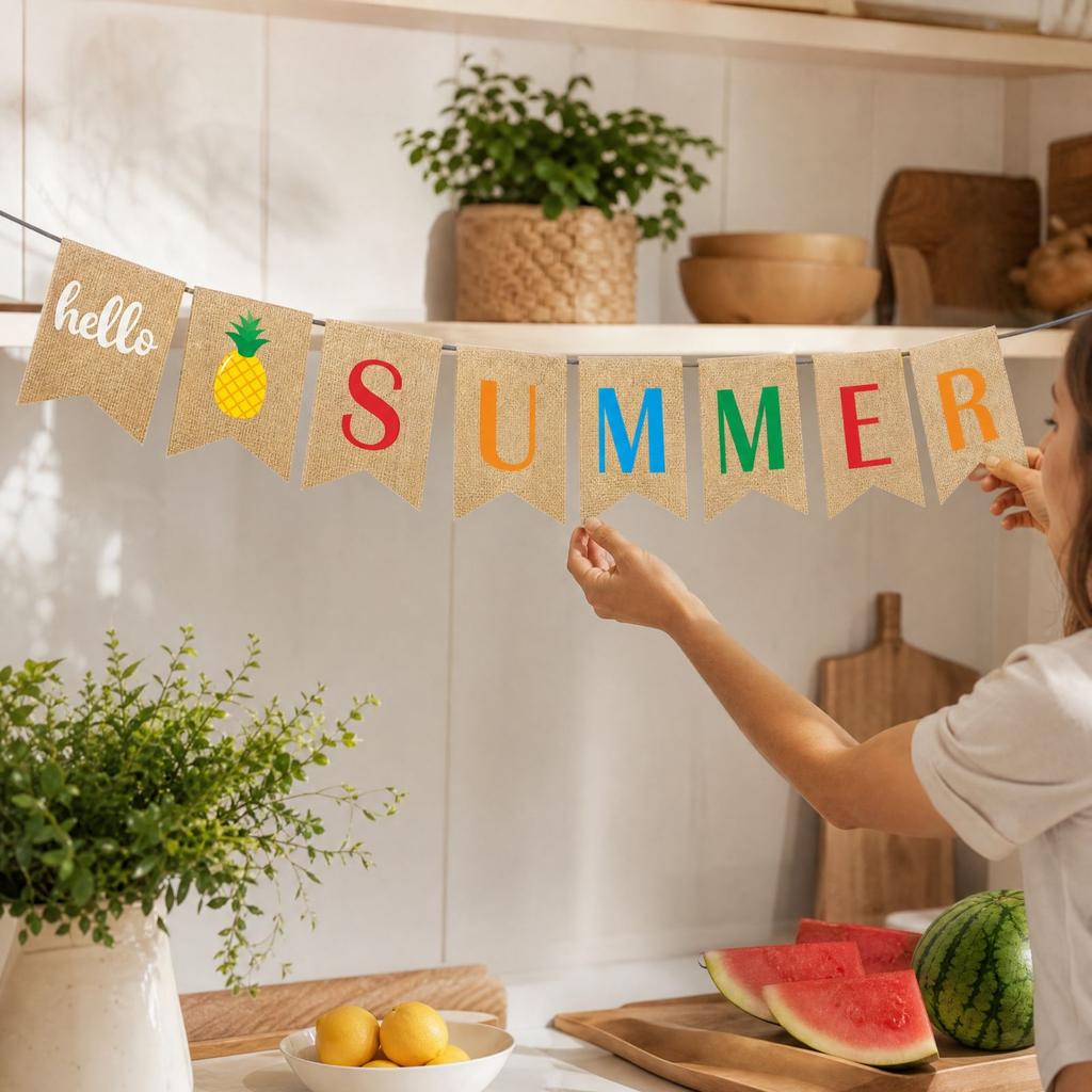Summer Beach Theme Letter Decoration for Party