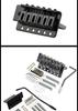 Electric Guitar Tremolo Bridge Vibrato System Set with String Holder and Plate