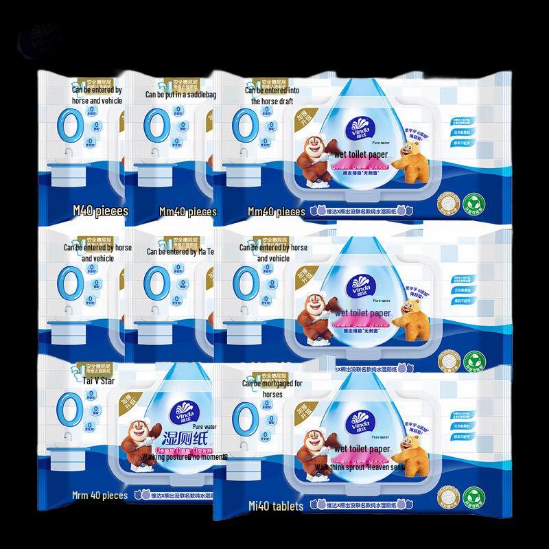 Vinda Flushable Wet Wipes
