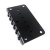 78mm Top Load Tailpiece Guitar Roller Saddle Bridge Hardtail with Screws & Wrench 6 String Guitar Bass Replacement Parts