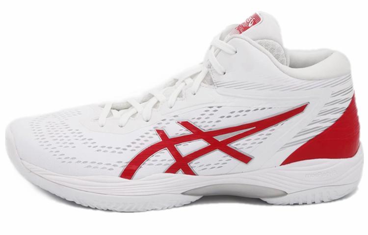 ASICS Gelhoop V14  White Classic Red  1063A060-104 39.5