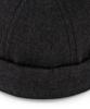 Eondeokeonteulol Big Size Oversized Denim Adjustable Brimless Watch Cap Unisex Beanie Hat Uc / Over Fit Brimless / Denim Bk