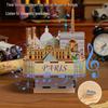 Puzzle Scatola Musicale 3D in Legno di Parigi – Ornamento Romantico e Giocattolo Antistress