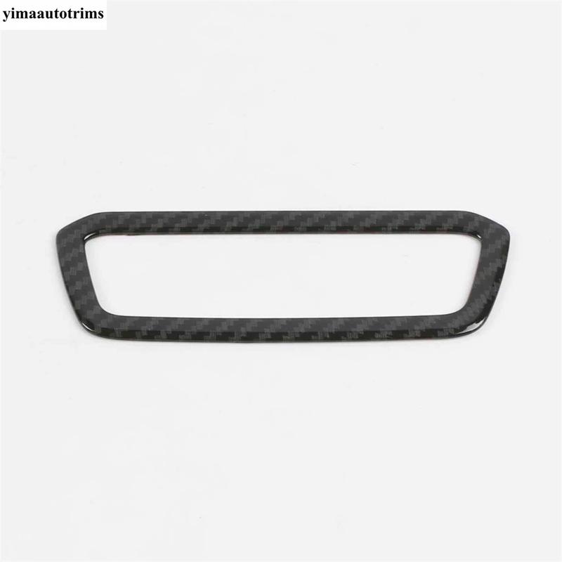 Head Light Lamp Switch Frame Decoration Cover Sticker Trim Carbon Fiber Accessories Interior For BMW 3 Series G20  - 2024