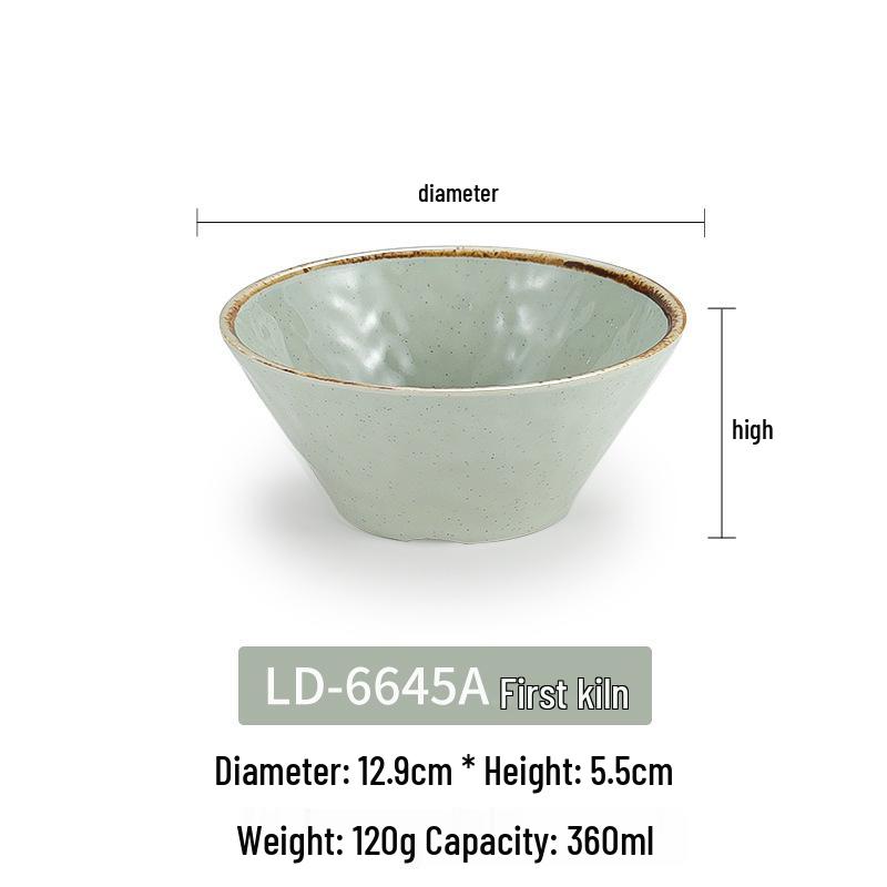 Melamine Imitation Porcelain Small Bowl for Rice, Soup, or Seasoning - Ideal for Hotels & Restaurants