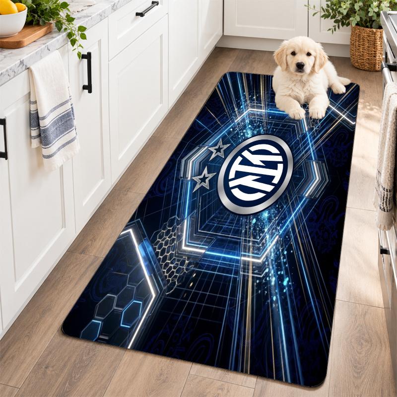 Flannel Kitchen Mat Borussia Dortmund Soft Area Rug Non Slip Floor Carpet Home Decoration