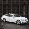 1:24 Simulate BMW 530Li alloy car model with doors, engine hood, and trunk that can open rich in details, finely crafted