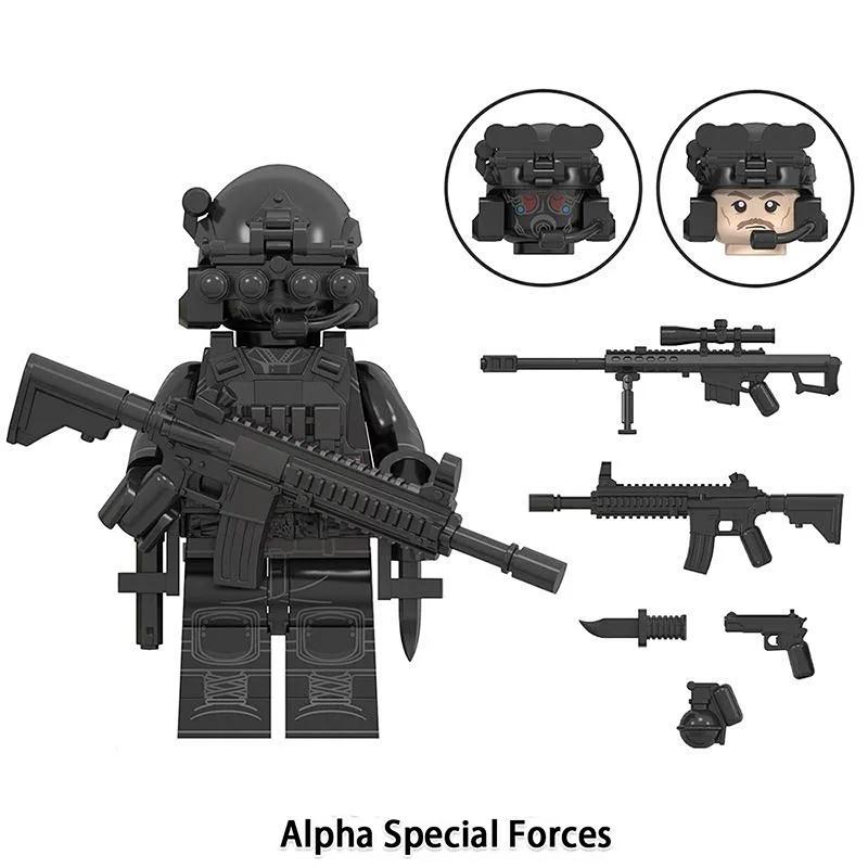 

Конструктор Спецназ Камуфляж Военное Оружие и Снаряжение Минифигурки Сборные Игрушки