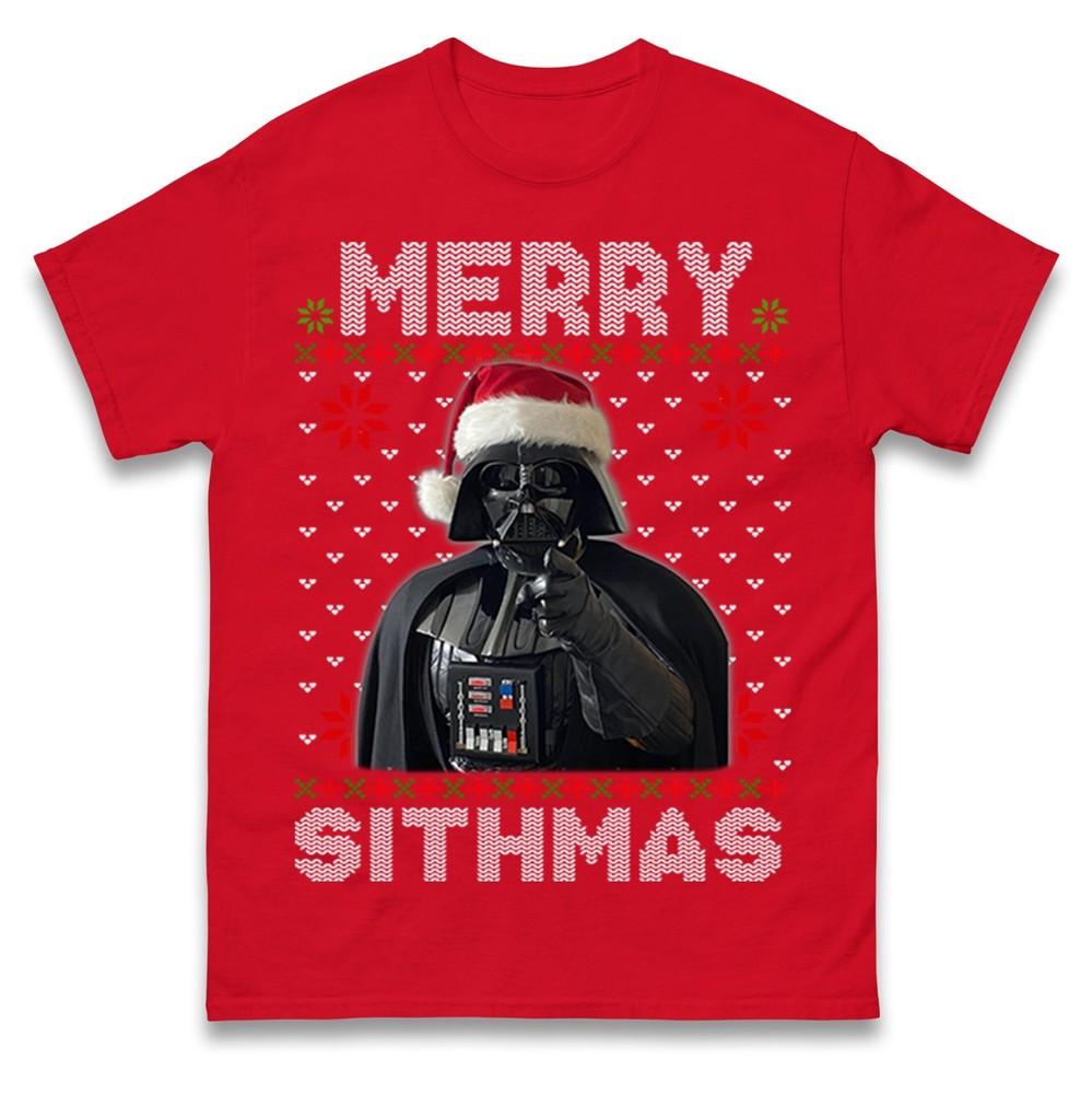 Darth Vader Merry Sithmas Christmas T Shirtfunny Star Wars Ugly Xmas Tee Unisex S