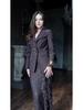 Elegante Vestido Europeo-Americano de Manga Larga Otoño 2025