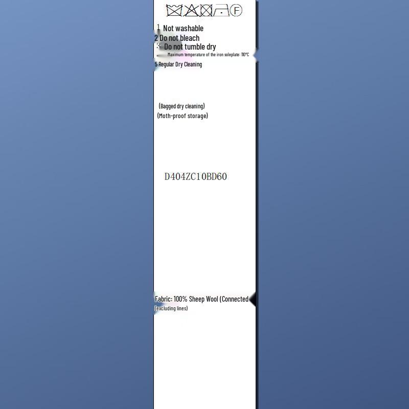 Sancai Women's Wool Blend Short Double-faced Coat