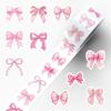 500Pcsroll Pink Bow Roll Sticker Cartoon Fun Graffiti Decal Toy Gift Creative Diy Water Cup Stationery Box Guitar Scrapbook