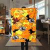 1PC Son Goku  Print Flannel Blanket, High Quality All Seasons, Home Decor, Warmth and Comfort, Perfect for Christmas Gifts