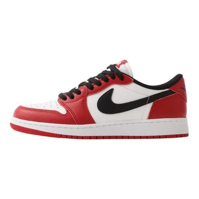 Air 1 Retro Low OG GS Chicago 2025 Buty dla dzieci Czerwony Varsity-Red Czarny HQ6999-600