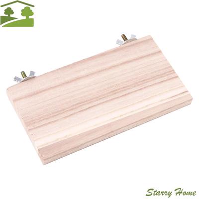 Mice Wooden Toys Grinding Paw Hamster Cage Budgie Wood Stand Platform Bird Perches Platform Parrot Rack Pet Supplies