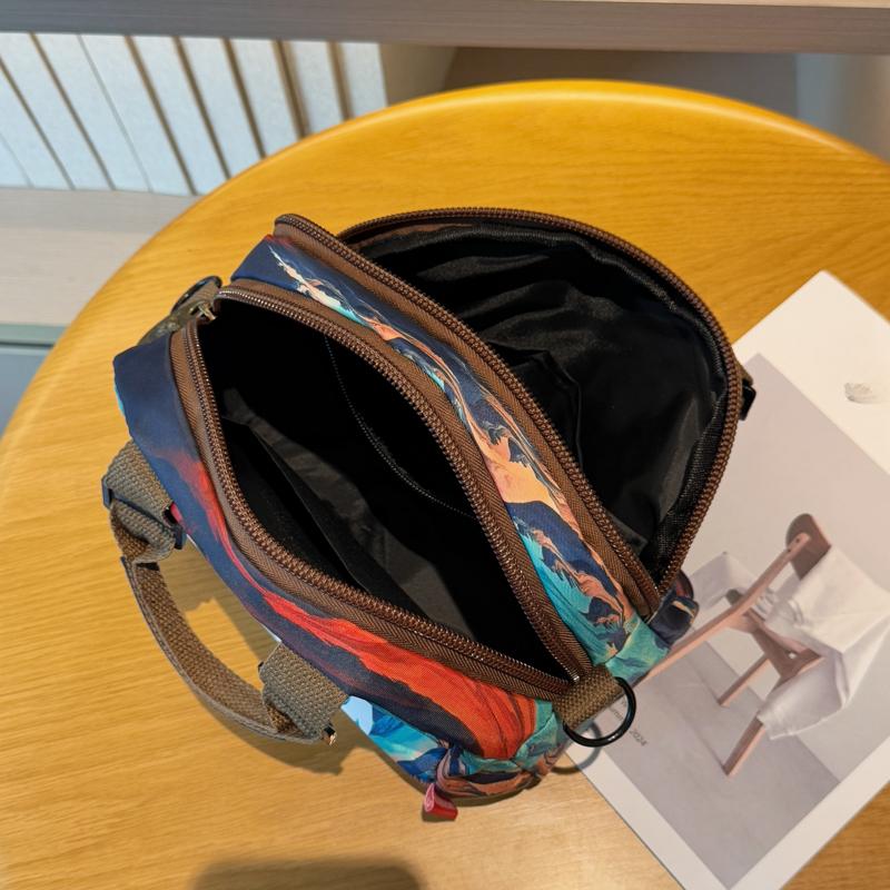 Casual Women Cross Body Small Messenger Bag Ladies Printing Handbag Shoulder Over Bags Fashion Women'S Lightweight Underarm Bag