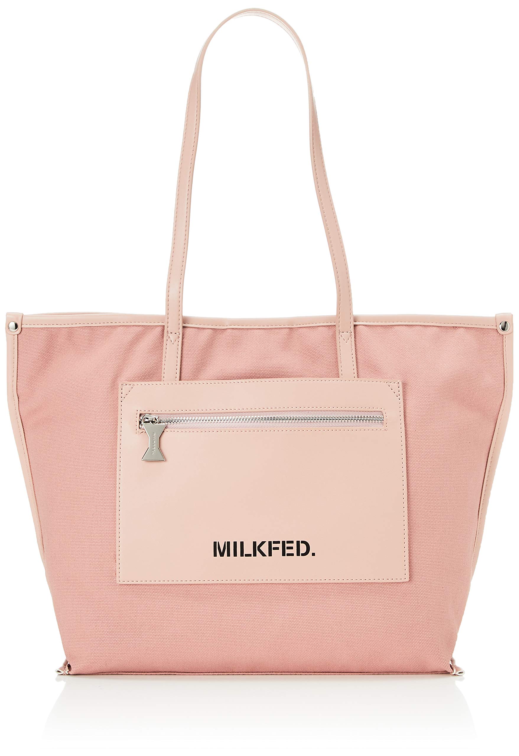 

Tote Bag FAUX LETHER PATCH TOTE 103203053015 PINK [Milkfed] Women s