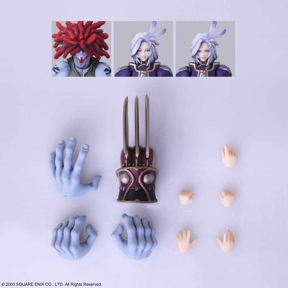 Final Fantasy IX Bring Arts Kuja Salamander PVC Painted Movable Figure &