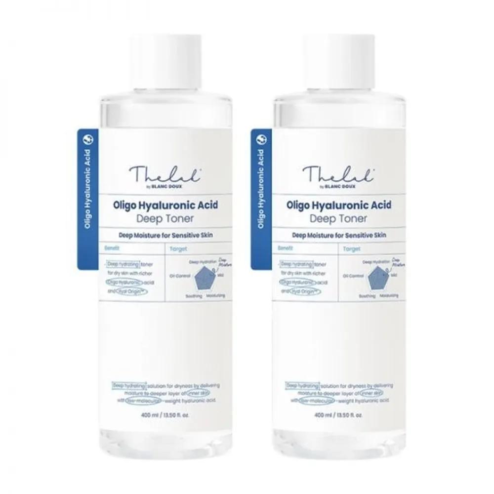 The Lab by Blanc Doux Oligo Hyaluronic Acid Deep Toner 400ml x 2