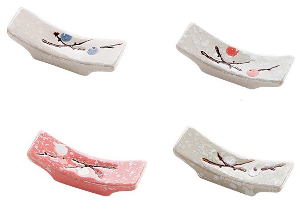 

VIEAURA Ceramic Chopstick Japanese Set of Tabletop Japanese Cutlery Knife Interior Decor Rests, Style, 4, Accessories, Cuisine, Restaurant, Inn,