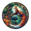 3D Aurora Dragon Wooden Jigsaw Puzzle For Adults And Kids, Brightly Colored Unique Shaped Animal Educational Toys Christmas Gift