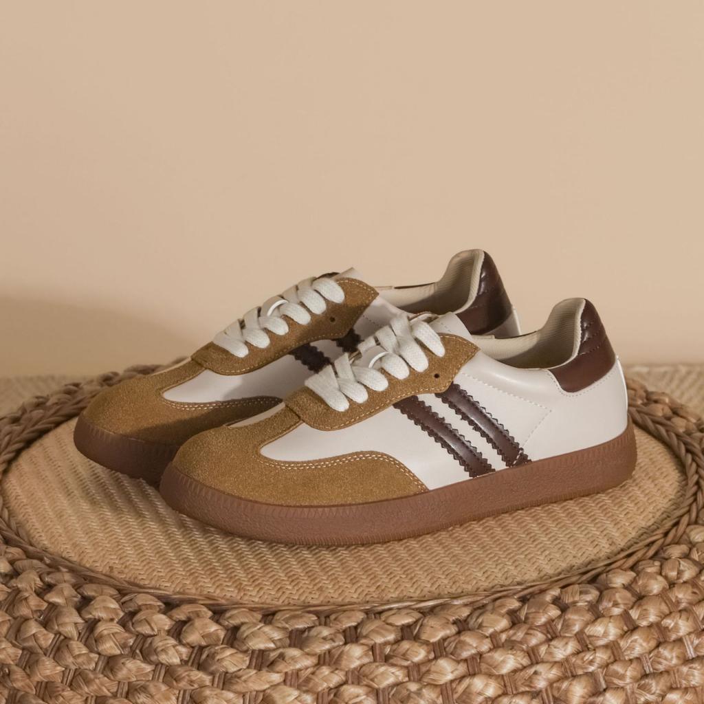 Grape Mom 2025 autumn new fashion casual moral training shoes thick sole comfortable soft sole not tired foot Forrest Gump casual shoes