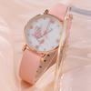 Fashion Women'S Watch Girls Simple Watch Casual Belt Ladies Watch Bracelet Necklace Group
