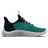 Curry Brand Curry Flow 9 Black History Month Men Sneakers Green Neptune 3025729-305
